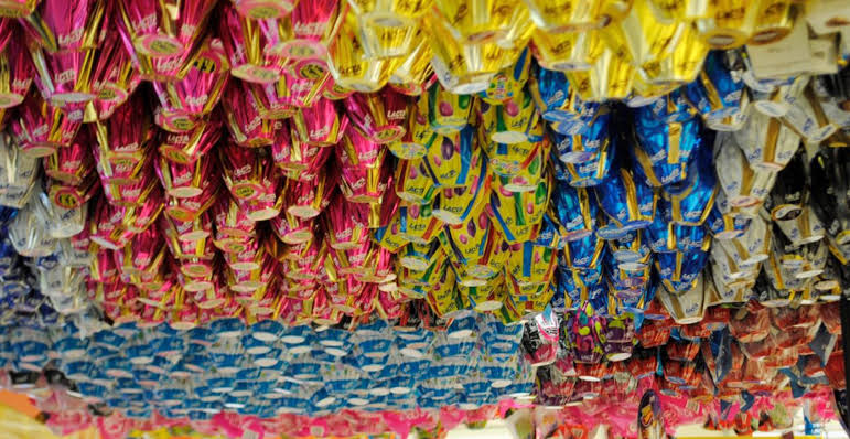 Foto - Comércio de Barra Mansa se prepara para a Páscoa 2019