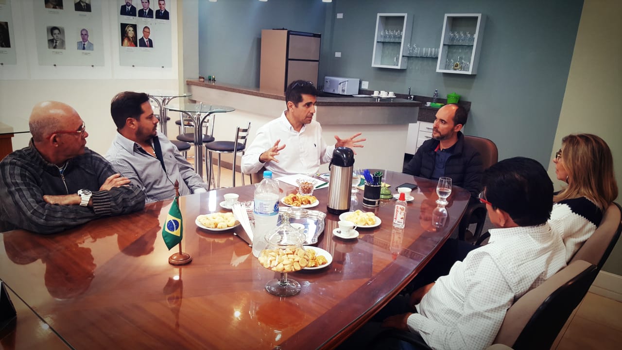 Foto - Presidente da FCDL Rio de Janeiro em visita a CDL BM