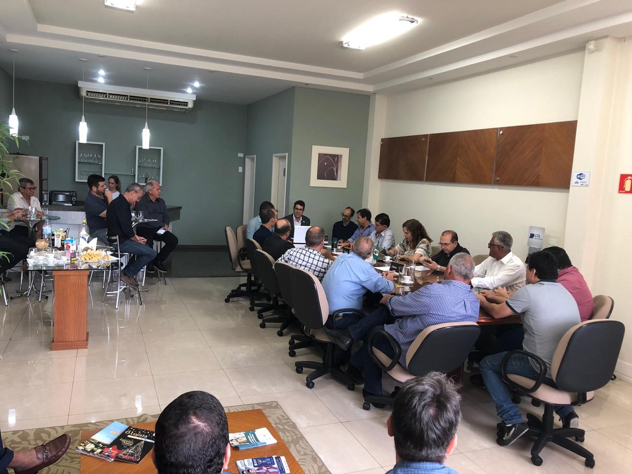 Foto - CDL Barra Mansa sedia primeira reunião de diretoria de 2020 promovida pela Federação Rio de Janeiro