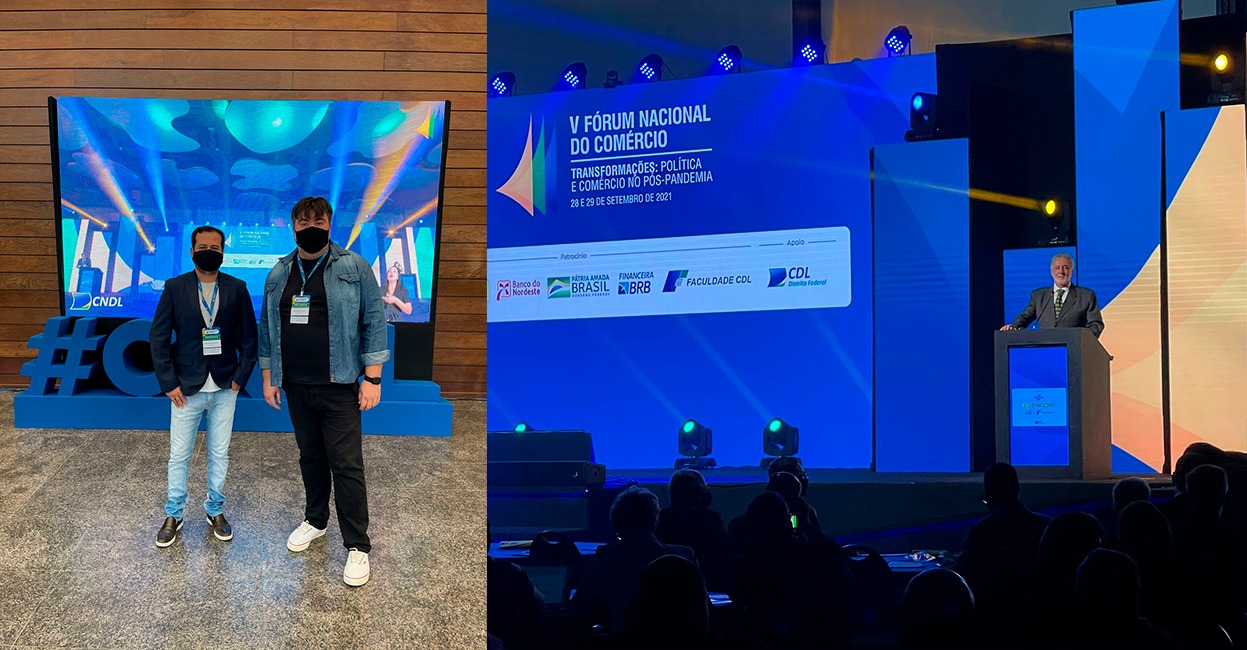 Foto -  CDL BM marca presença em Fórum Nacional do Comércio em Brasília 