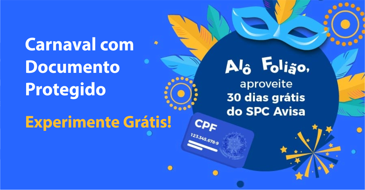Foto - Carnaval com SPC Avisa Grátis!