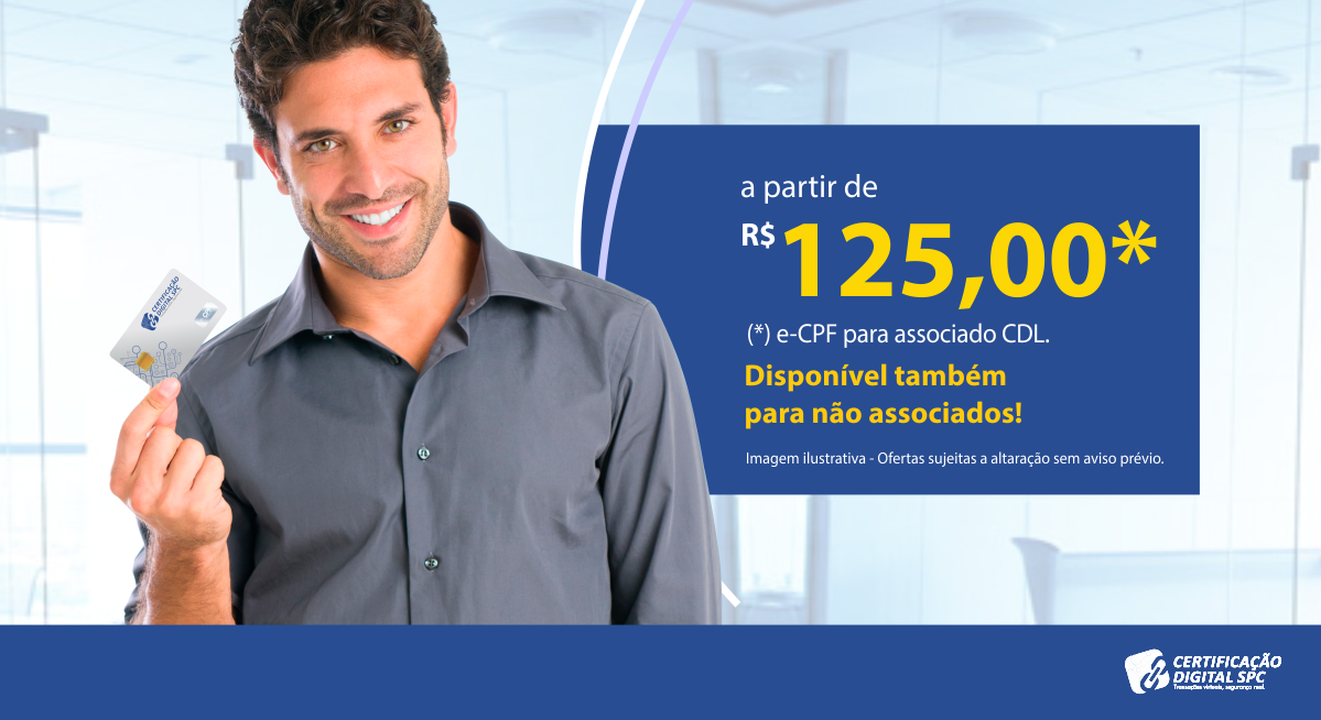 Foto - Hora de fazer seu Certificado Digital na CDL!