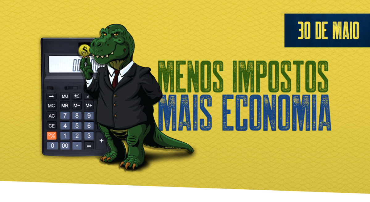 Foto - Cadastre sua empresa e participe do maior protesto contra impostos abusivos no Brasil!