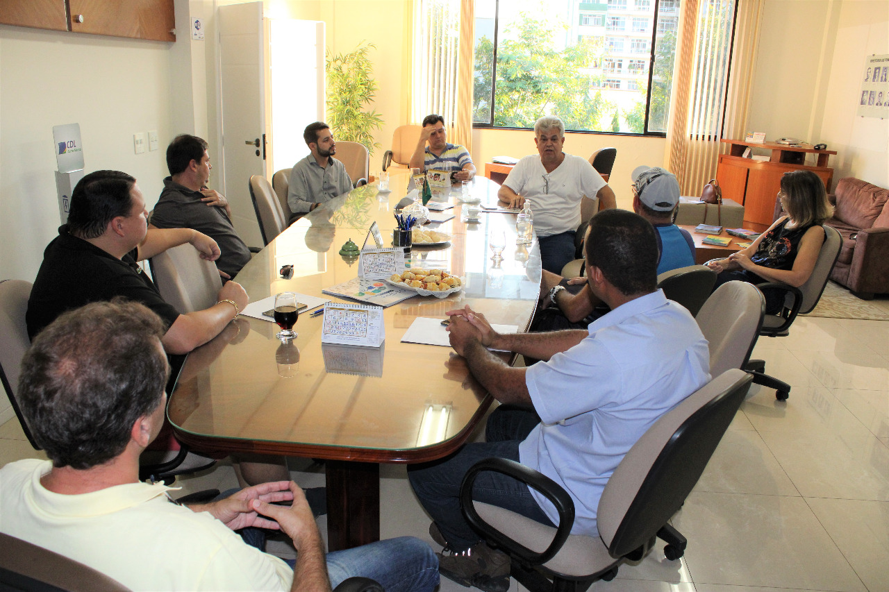 Foto - Entidades empresariais de Barra Mansa se reúnem com Marcelo Borges para tratar de reabertura do comércio
