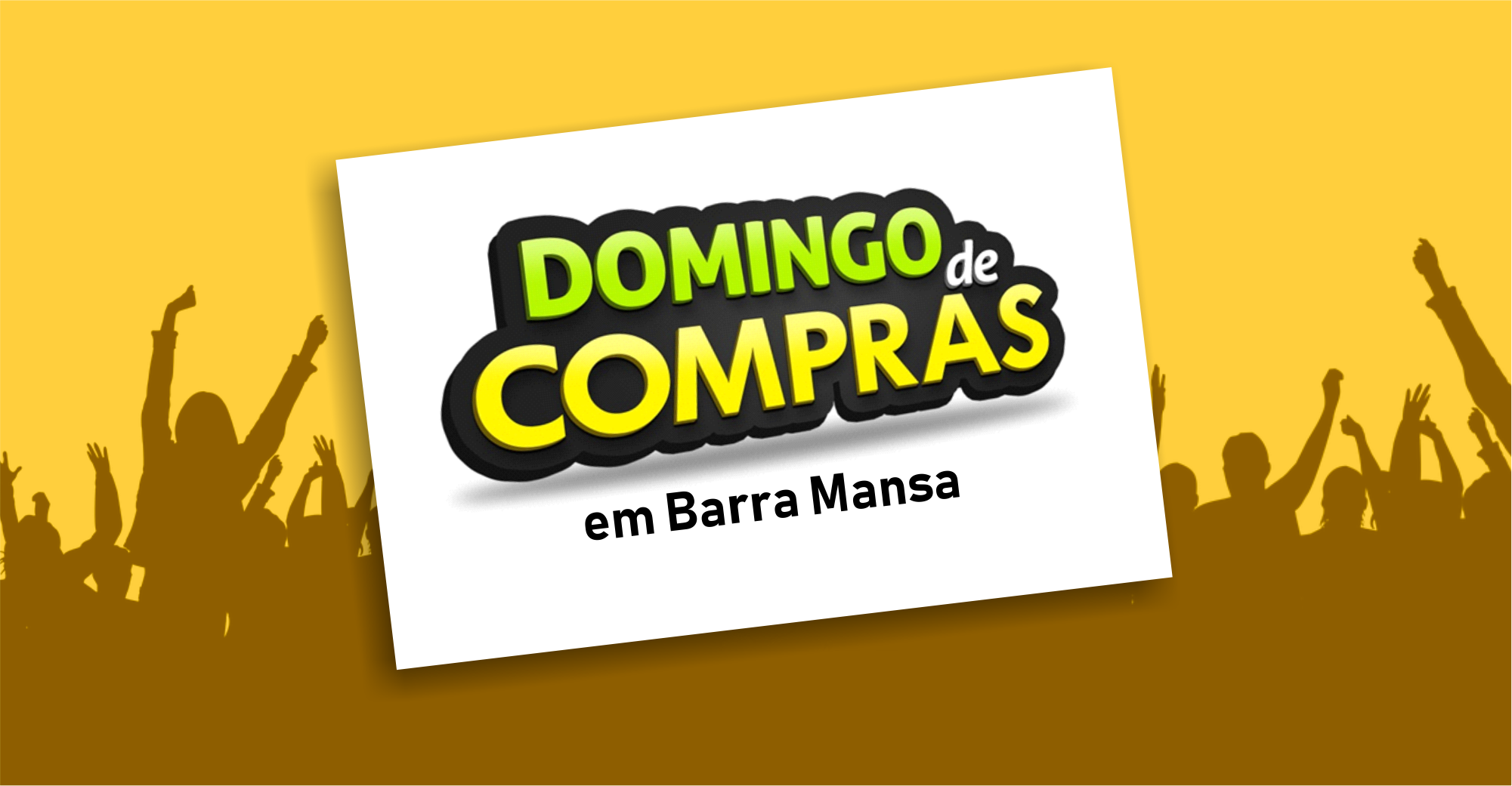 Foto - Comércio abre neste domingo em BM. Confira programação!