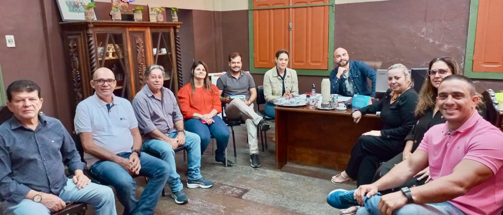 Foto - Natal: CDL BM, Aciap e Sicomércio se reúnem com a Fundação Cultura para tratar  últimos detalhes