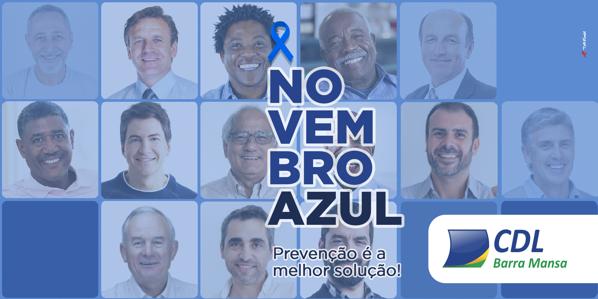 Foto - Começou Novembro Azul, o mês dedicado ao combate do câncer de próstata