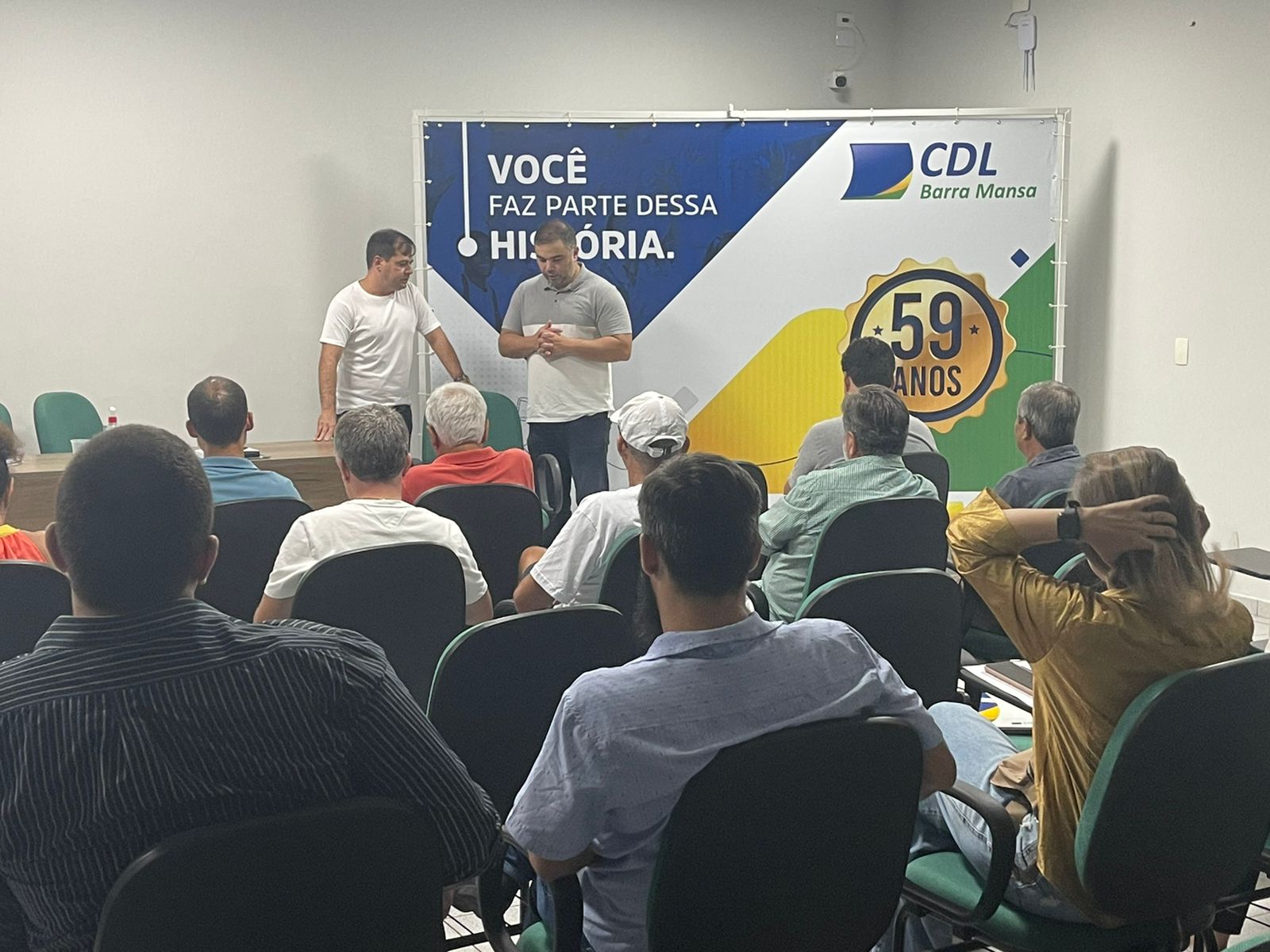 Foto - CDL BM e Secretaria de Ordem Pública falam sobre rotativo, ambulantes e segurança pública na cidade