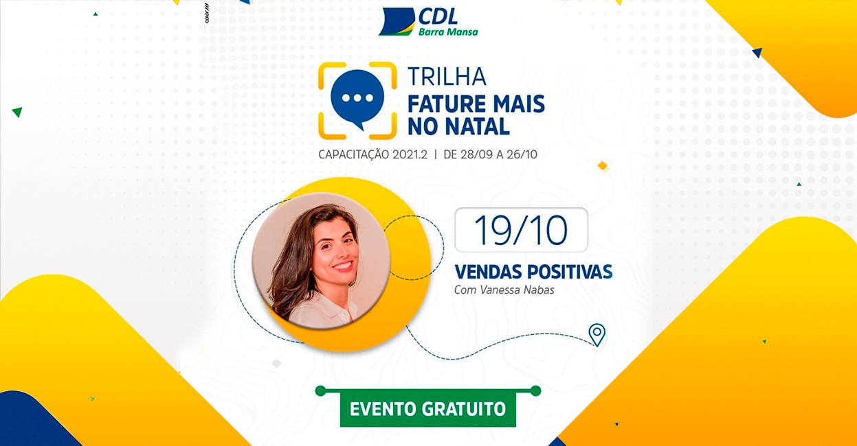 Foto - “Trilha Fature Mais no Natal”: Barra Mansa recebe consultora especializada para palestra sobre Vendas