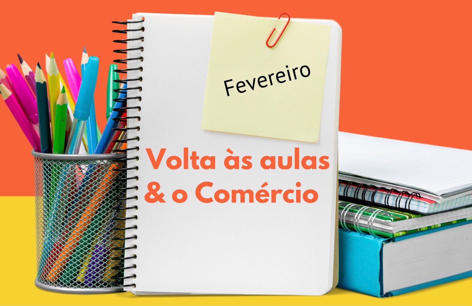 Foto - Volta às aulas está aquecendo o comércio de material escolar em Barra Mansa