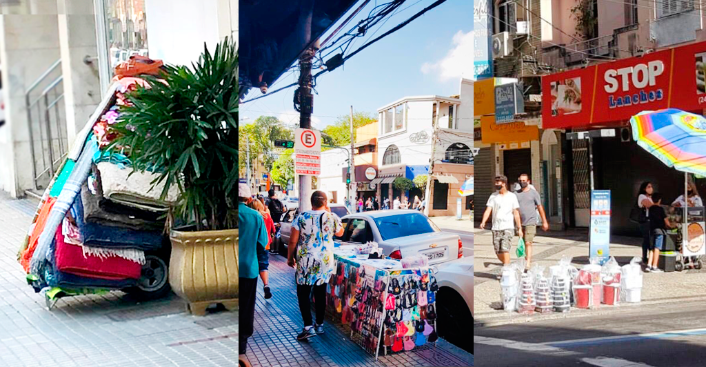 Foto - Entidades se preocupam com o comércio ambulante não regularizado durante a pandemia