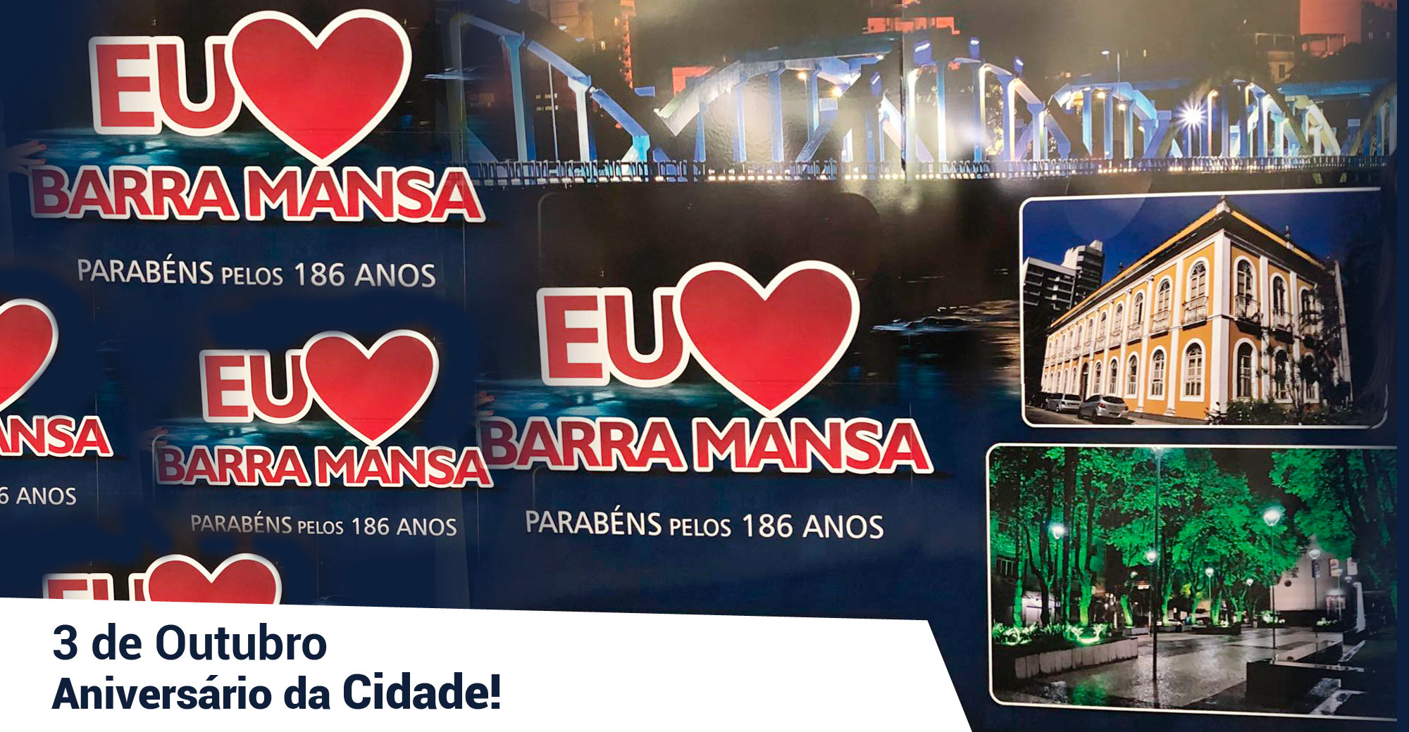 Foto - 3 de outubro – 186 anos de Barra Mansa. Você conhece nossa história?