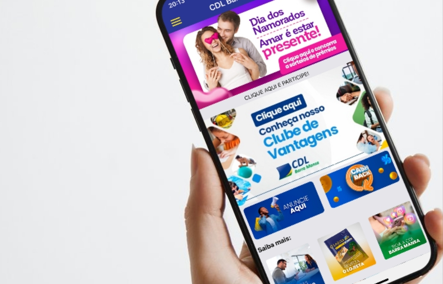 Foto - Você conhece as vantagens do APP CDL Barra Mansa para seu negócio e para seu dia a dia?