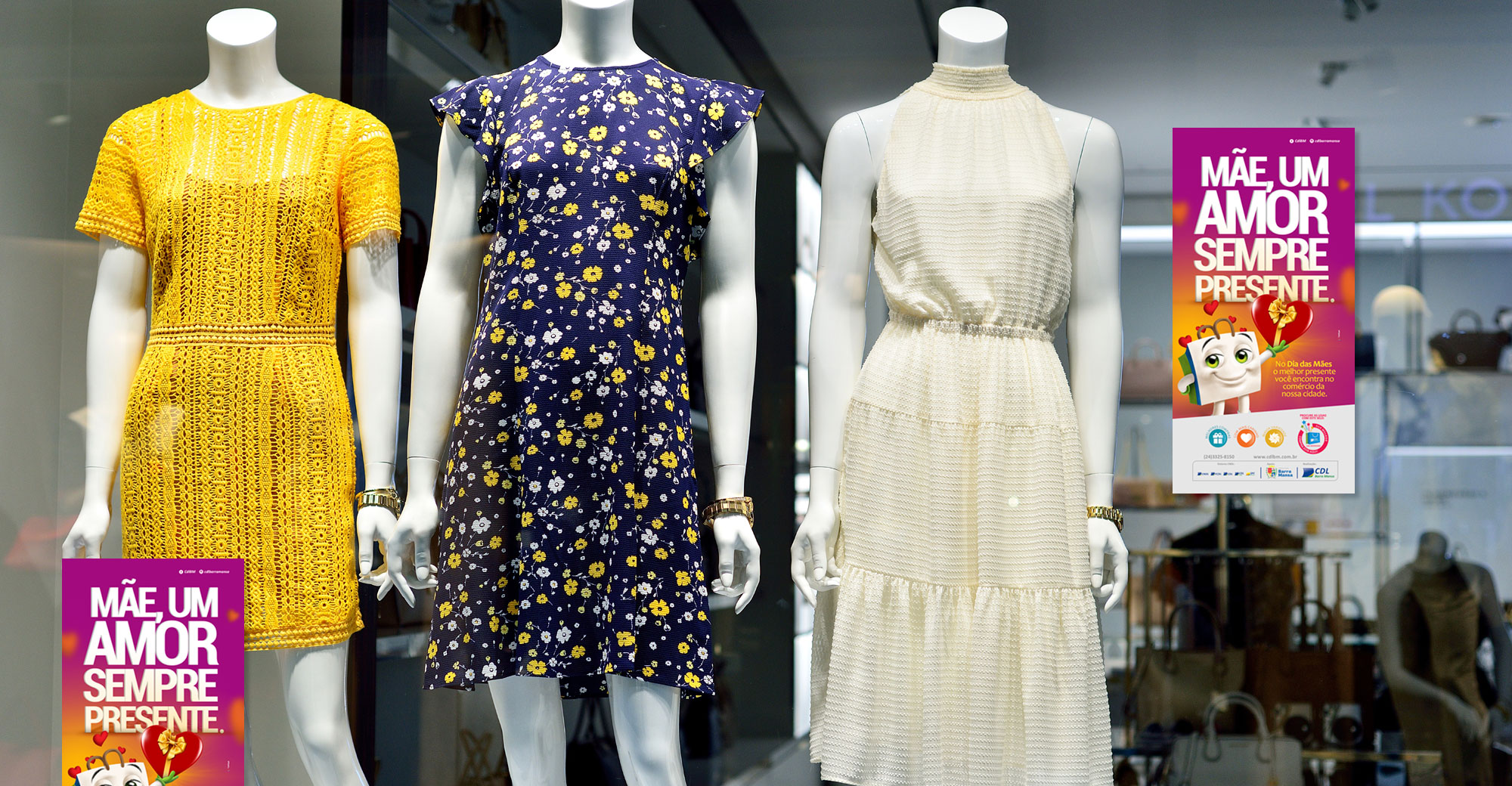 Foto - Comércio volta a comemorar com aumento nas vendas do Dia das Mães