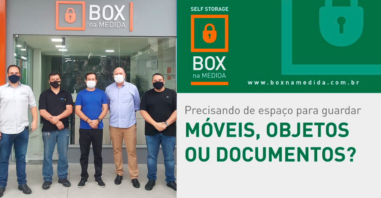 Foto - Empreendimento pioneiro em self storage em Barra Mansa: espaço privativo de armazenamento de objetos pessoais ou profissionais