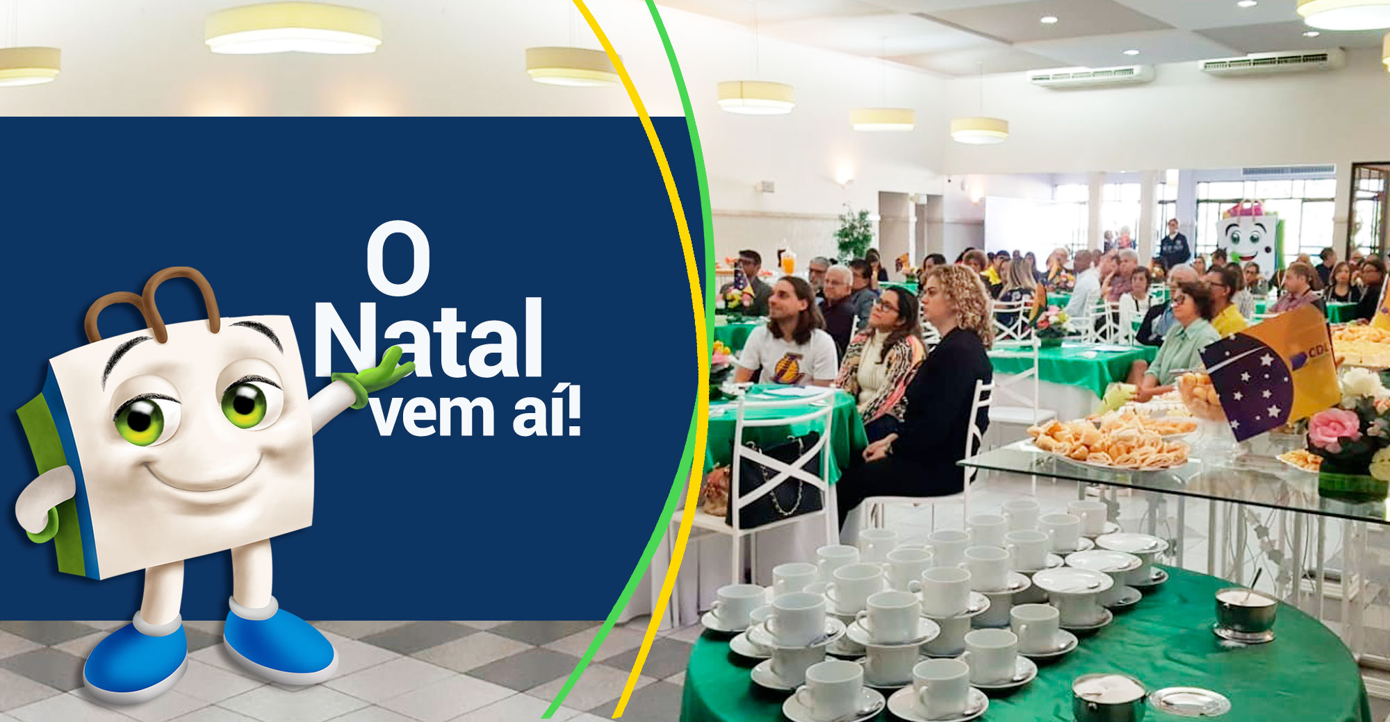 Foto - Lançamento da Campanha de Natal 2018  da CDL BM