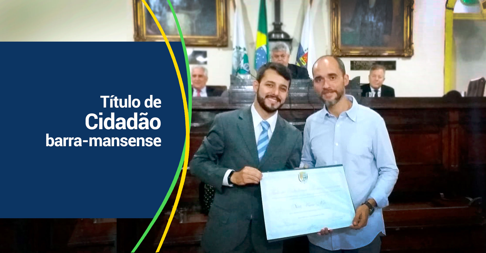 Foto - Barra Mansa me adotou, diz presidente da CDL BM