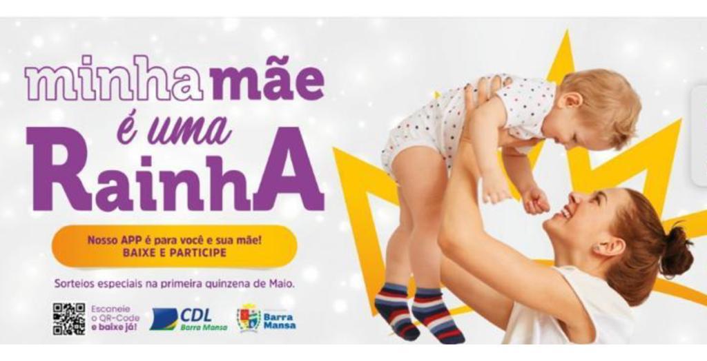 Foto - Dia das Mães em Barra Mansa: comércio diversificado e ações com sorteios da CDL  incrementam as vendas