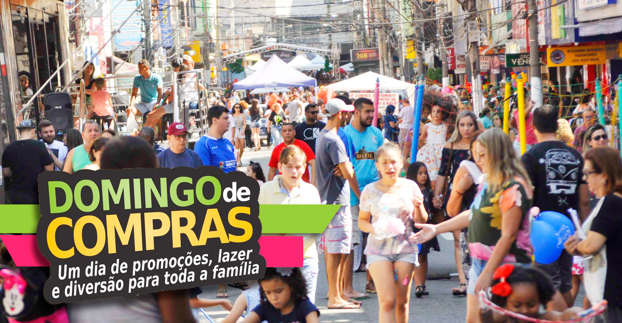 Foto - Atrações e promoções atraem consumidores para Domingo de Compras em BM