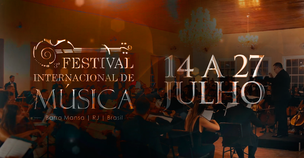 Foto - Acompanhe por aqui a Programação do Festival Internacional de Música de Barra Mansa