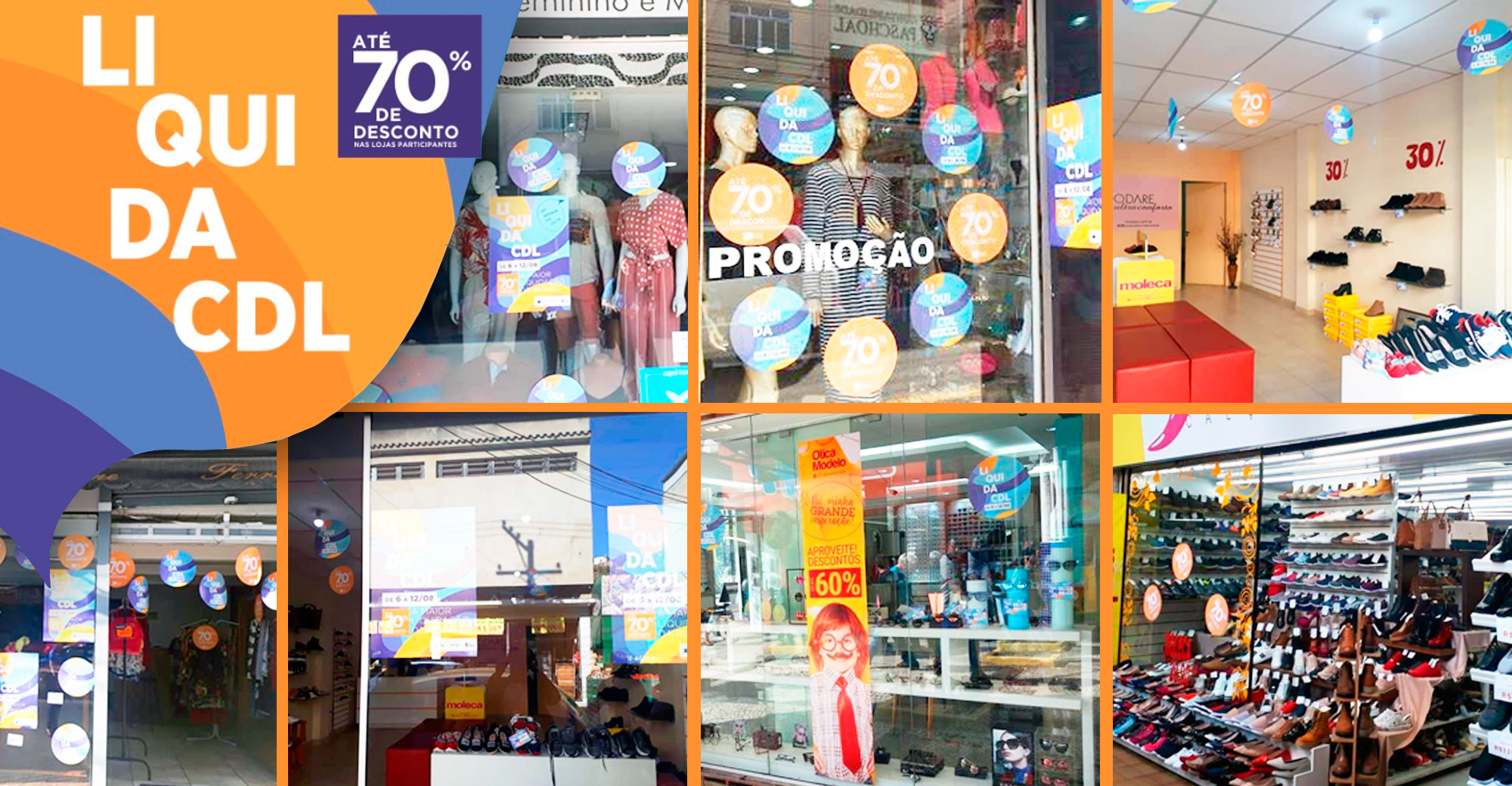 Foto - Centenas de lojas faturam com o primeiro Liquida CDL