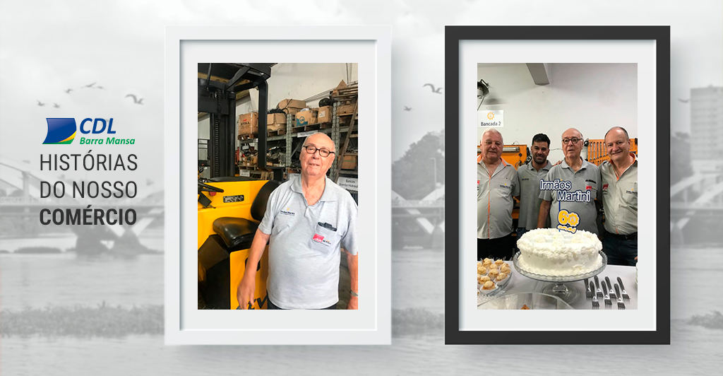 Foto - Barra Mansa e sua tradição de um comércio forte:  conheça a história dos Irmãos Martini com 60 anos de atuação no setor.