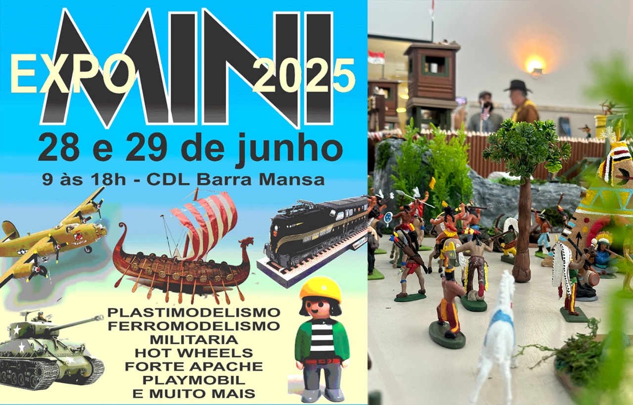 Foto - CDL BM sediará a Expo Mini 2025 que promete encantar o público com história, nostalgia e miniatura