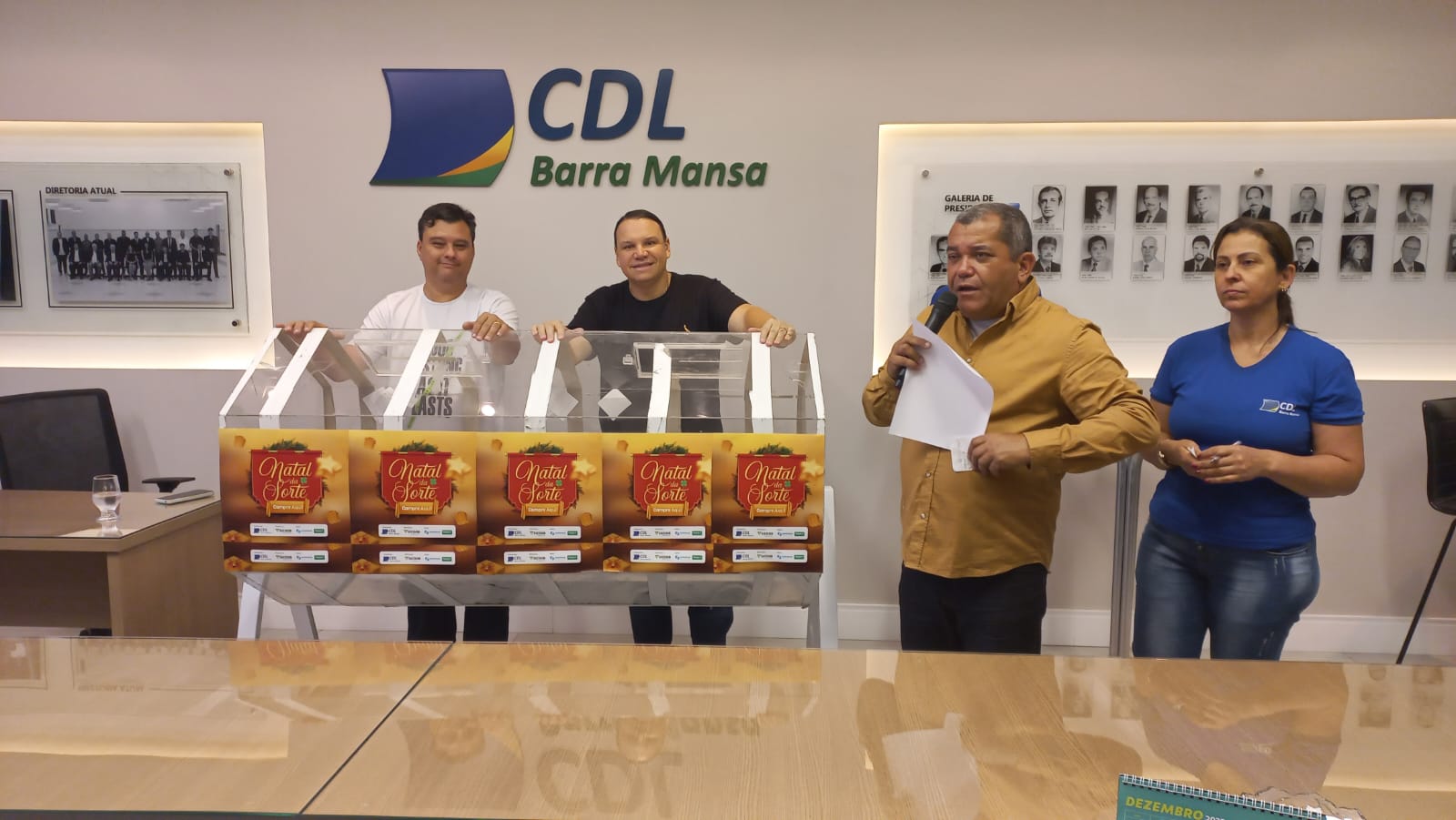 Foto - CDL Barra Mansa realiza segundo sorteio da campanha Natal da Sorte