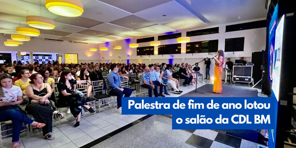 Foto - Palestra para equipes e empresários lota o salão da CDL Barra Mansa