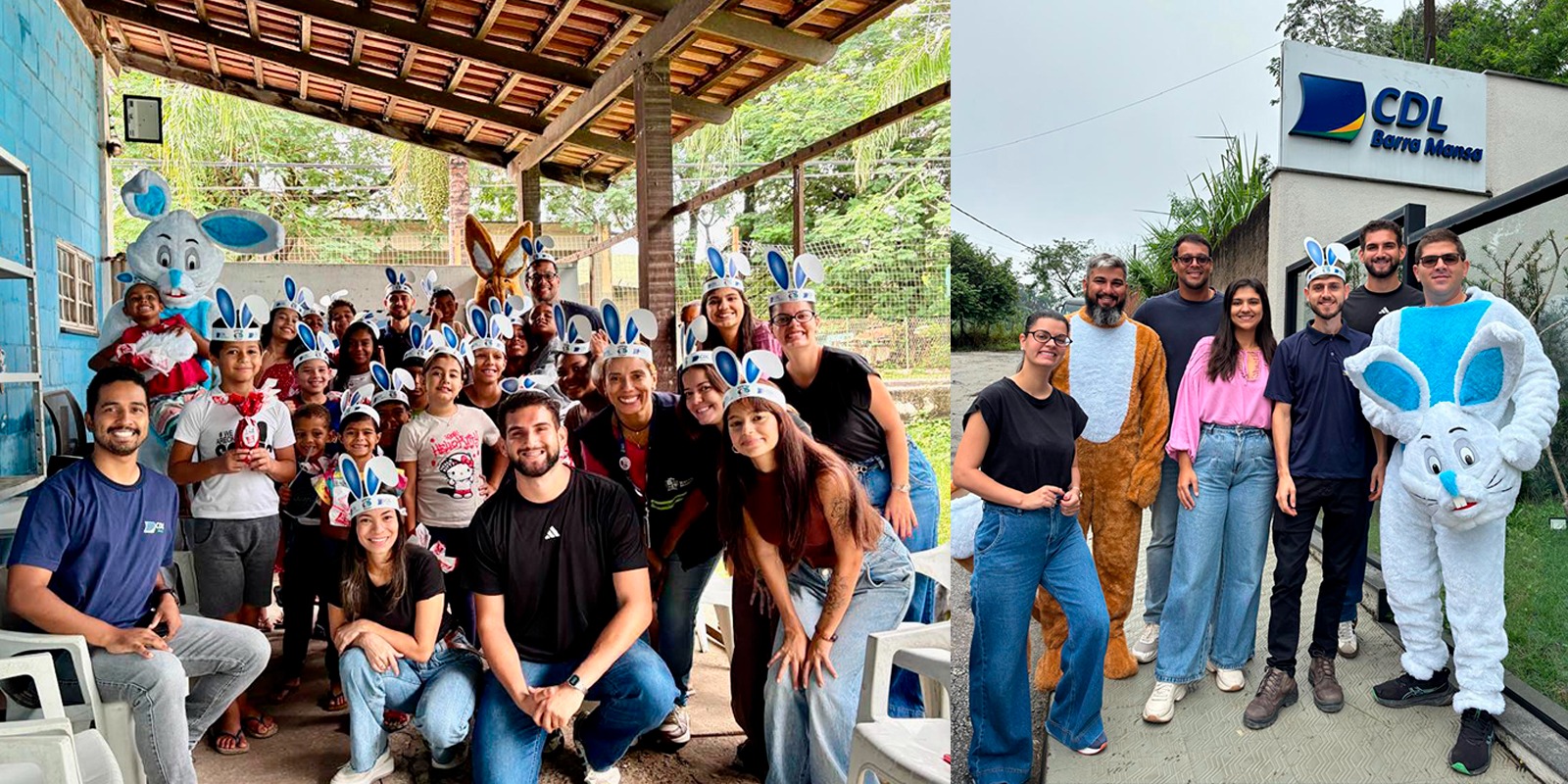 Foto - Páscoa Solidária reforça o papel da CDL Jovem Barra Mansa como entidade que vai além do empreendedorismo