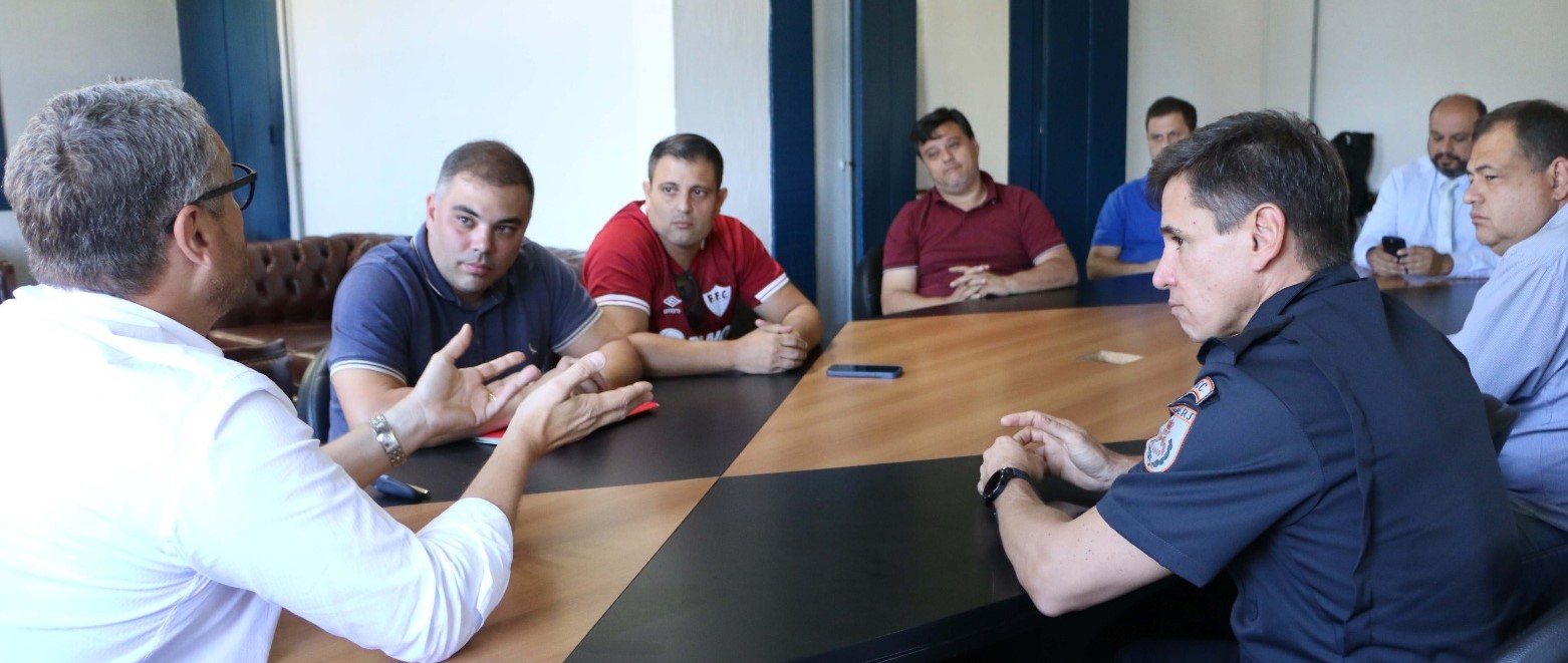 Foto - Segurança Pública: CDL BM participa de reunião com a Prefeitura e PM sobre integração do sistema de câmeras 