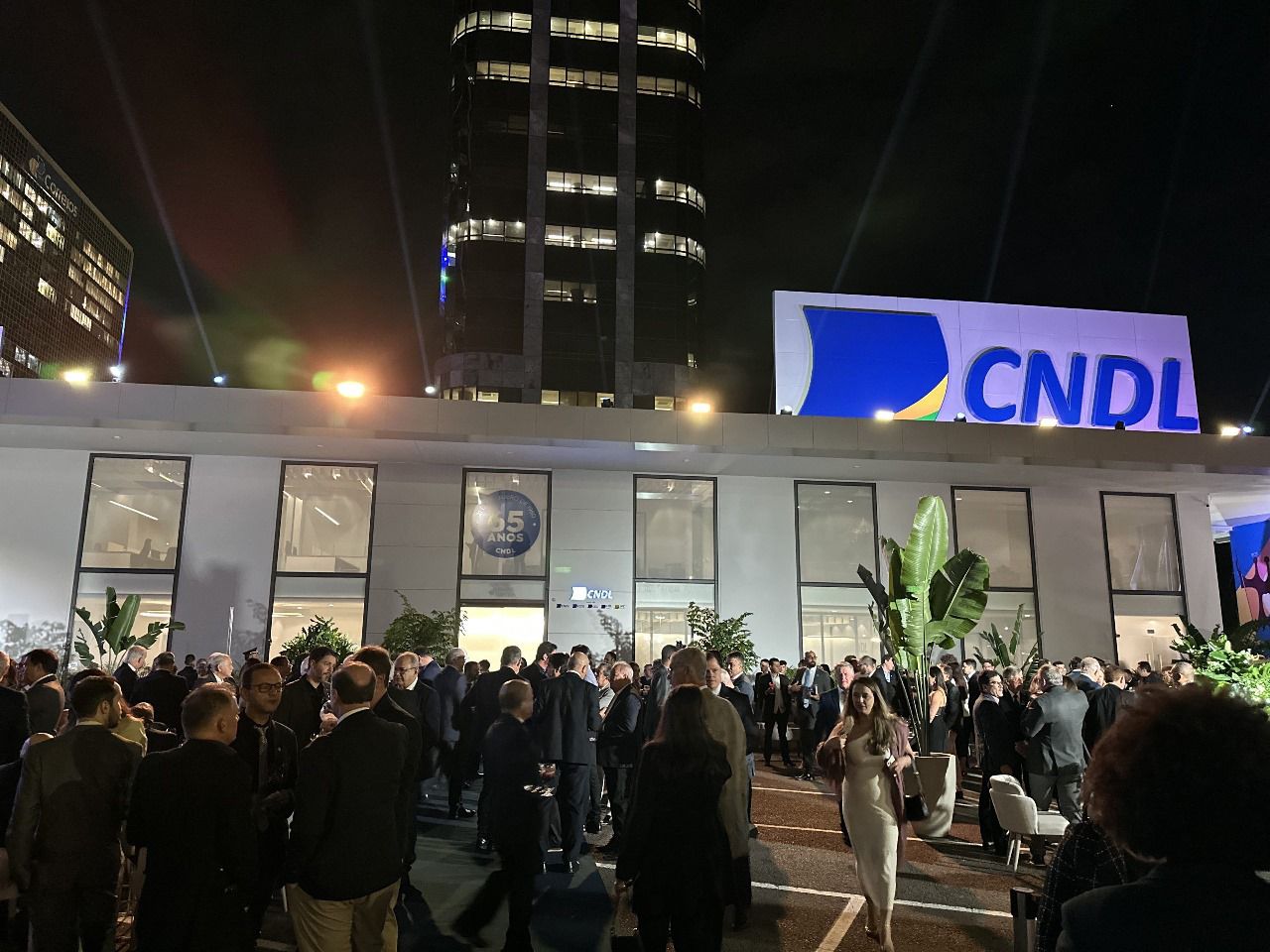 Foto - CDL BM participa de marco histórico em Brasília: inauguração da primeira sede própria da CNDL